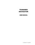 TSUNAMIS NAVIGATOR - Transas NaviGator
