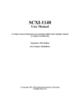 SCXI-1140 User Manual - National Instruments