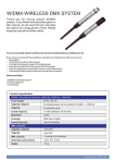 WIDMX-WIRELESS DMX SYSTEM