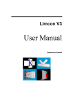 User Manual - Limcon V3 Connection Design
