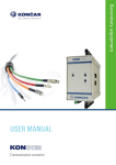 KONCOM User manual