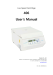 406 User`s Manual