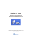 Mini DVI DL User Manual .pmd