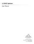 v3 MVC Splitter User Manual