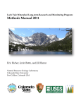 Methods Manual 2011 - Natural Resource Ecology Laboratory