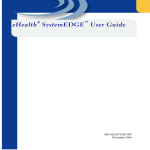 eHealth SystemEDGE User Guide