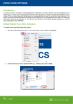 VOICE OVER OPTIONS