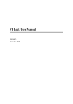 FP Lock User Manual