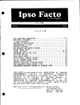 Ipso Facto Issue 18