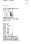 Work descriptions - Attach sticker on drivers-side door beam (B