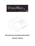 PowerWaveX Operator`s Manual - Bio-Tek