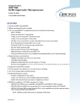 MIP7965 64-bit Superscaler Microprocessor