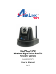 SkyIPCam747W Wireless Night Vision Pan/Tilt Network
