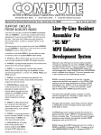 Line-&Y-Line Resident Assemhler For "SC/MP" Development System