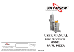 USER MANUAL - Metal&uacute;rgica Siemsen Ltda