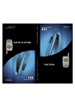 LG TM520 Manual