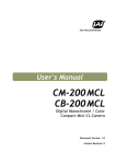 CM-200MCL Manual