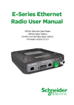 E-Series Ethernet Radio User Manual