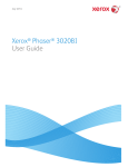 Xerox® Phaser® 3020BI User Guide