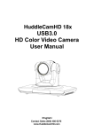 USB3.0 HD Color Video Camera User Manual