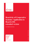 Reactivity of Cooperative Systems: Application to ReactiveML