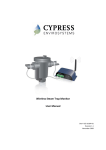 Wireless Steam Trap Monitor User Manual