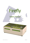 Firefly - Users manual