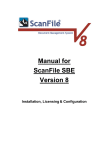Manual for ScanFile SBE Version 8