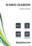 DECT Sagemcom D380_D380A - Web User Guide EN