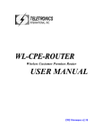 Wireless Router v2. 16 - Teletronics International, Inc