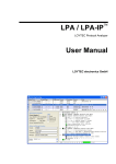 LPA/LPA-IP User Manual