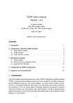COSP v1.2.2 User`s manual - CFMIP