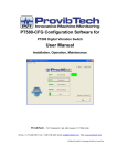 PT580 Digital Vibration Switch CFG User Manual