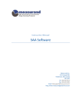 SAA Software Manual
