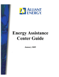 Energy Assistance Center Guide January 2009