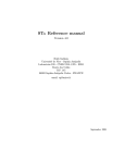 STK Reference manual