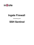 Ingate Firewall SSH Sentinel