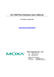 UC-7400 Plus Hardware User`s Manual v1