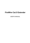 FireWire Cat.5 Extender