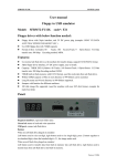 User manual Floppy to USB emulator