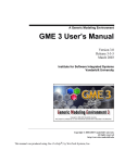 Generic Modeling Environment User`s Manual - here
