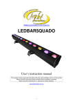 LEDBAR5QUADO - Lightsounds