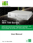 IBX-700 Desktop POS PC User Manual