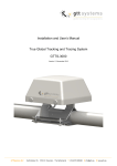 Installation and User`s Manual True Global Tracking