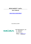 Moxa SoftDVR Lite/Pro User`s Manual