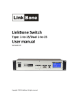 LinkBone 1-to-15 Switch user manual v0.9