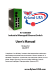 User Manual - Kyland-USA