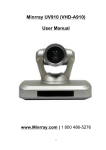 Minrray UV910 (VHD-A910) User Manual