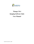 TImage V8.4 Imaging Software Suite User Manual
