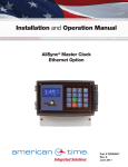 AllSync Ethernet Manual